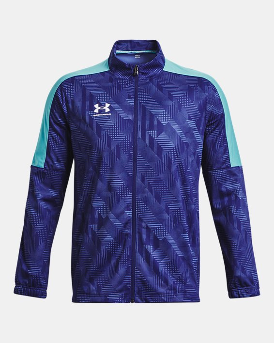 Men's UA Challenger Track Jacket, Blue, pdpMainDesktop image number 4